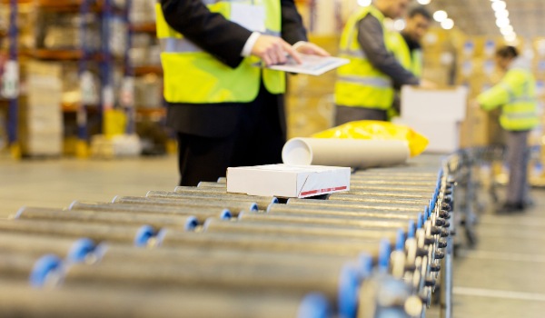 Use conveyor belts to automates the packing process in the warehouse